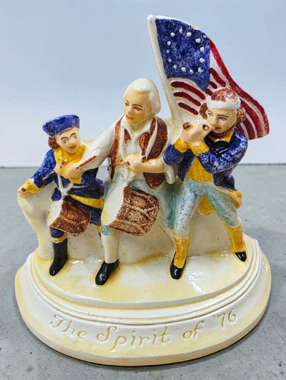 Sebastian Miniature Revolutionary War Spirit Of '76 Mid Century Figurine